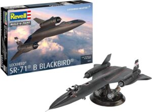 REVELL LOCKHEED SR-71 B BLACKBIRD 1/48 (PINTURAS+HERRAMIENTAS). 03751