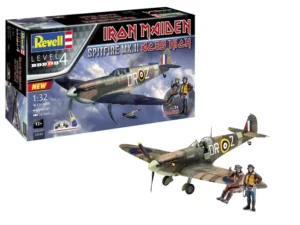 REVELL SPITFIRE MK.II ACES HIGH, IRON MAIDEN (HERRAMIENTAS+PINTURAS) 1/32. 0568