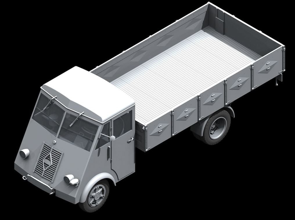 ICM LASTKRAFTWAGEN 3,5 t RENAULT AHN WWII 1/35. 35416