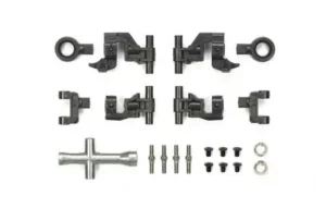 SET BRAZO SUPERIOR AJUSTABLE TT-02. TAMIYA 54874