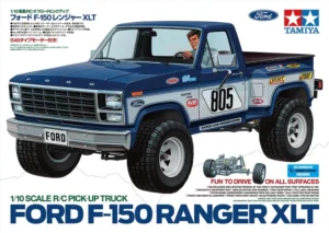 FORD F-150 RANGER XLT 1/10 PICK-UP TRUCK. TAMIYA 58759