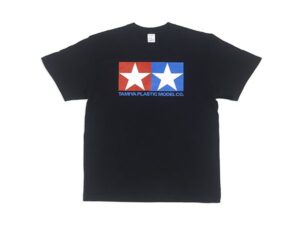 CAMISETA NEGRA TALLA L. TAMIYA 67555