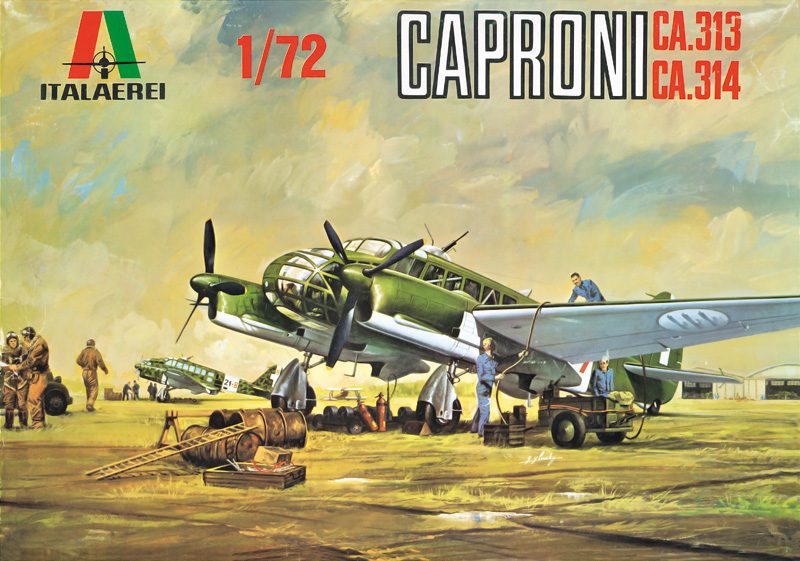 ITALERI CAPRONI CA-313/314 VINTAGE, EDICION ANIVERSARIO 1/72. 106