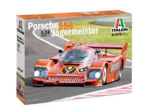 ITALERI PORSCHE 956 JAGERMEISTER 1/24. ITALERI PORSCHE CARRERA RSR TURBO 1/24. 3