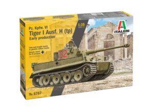 ITALERI Pz. Kpfw. VI TIGER I Ausf. H (tp) 1/35. 6767