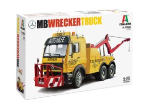 ITALERI MERCEDES WRECKER TRUCK 1/24. 93808