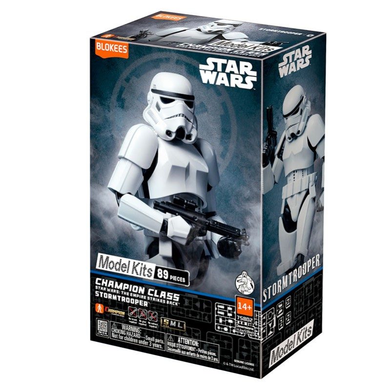 STORMTROOPER STAR WARS CHAMPION CLASS 89 PIEZAS. BLOKEES 75802