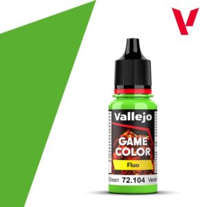 Nº107 VERDE FLUORESCENTE 18ml. VALLEJO GAME COLOR 72104