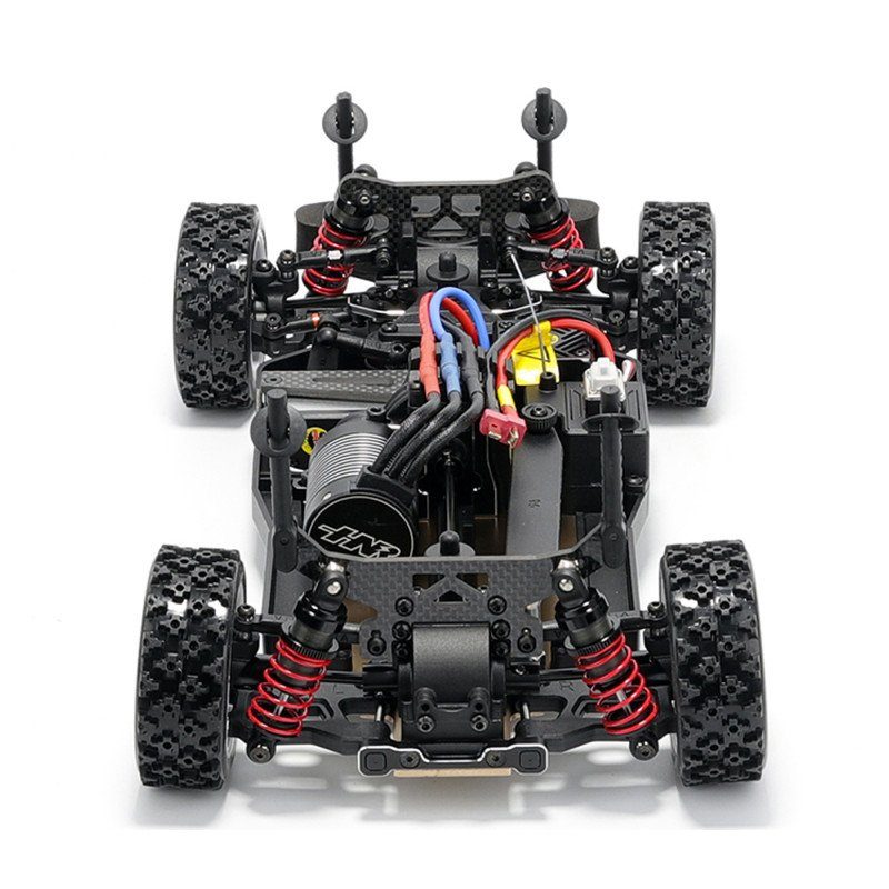 RALLY MITSUBISHI EVO BRUSHLESS 4WD RTR 1/10. FOXHOUND HNRH9804-R