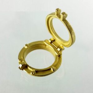 OJO DE BUEY DE LATÓN CON VENTANA ABATIBLE 15mm(3). AMATI 21494115