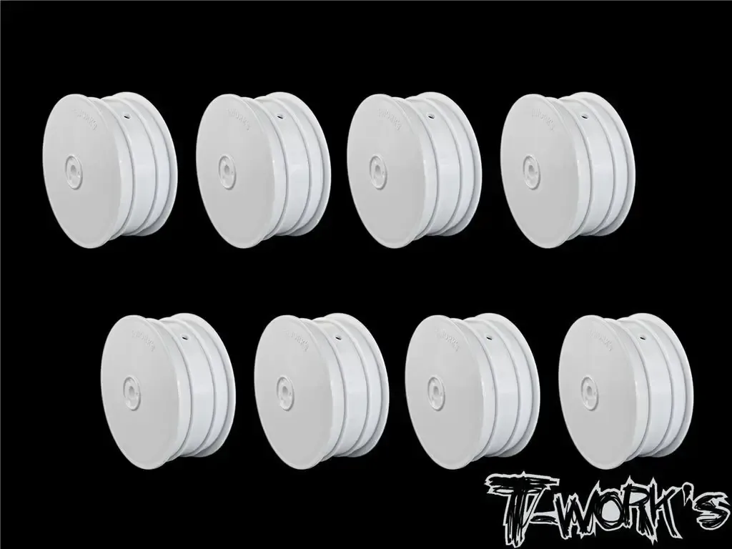 SET LLANTAS DELANTERAS 4WD (8). T-WORKS 36TW-TE-218-BW-8