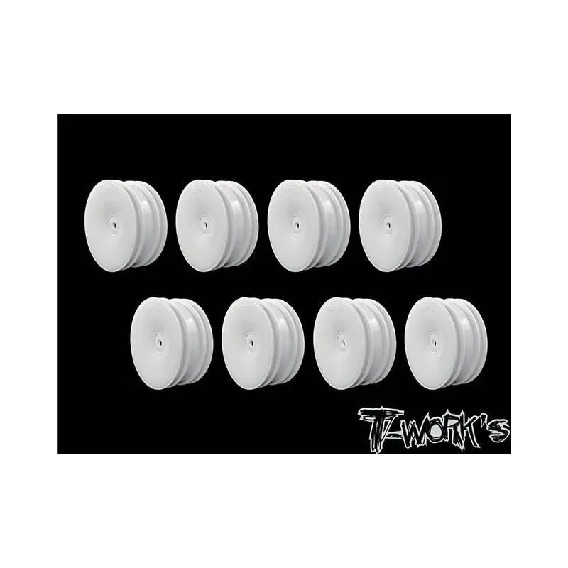 SET LLANTAS DELANTERAS 2WD SLIM (8). T-WORKS TE-218-DY-8