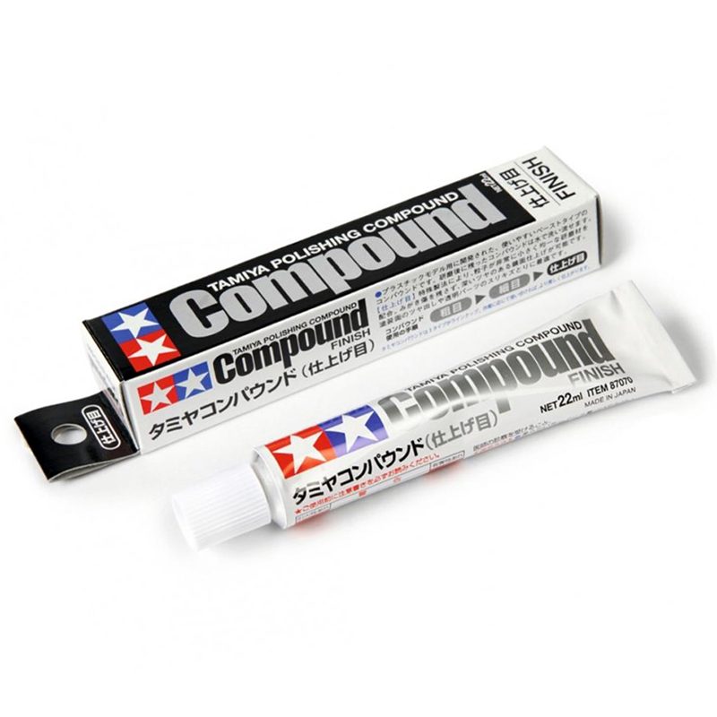 PULIMENTO POLISHING COMPOUND FINISH 22ml. TAMIYA 87070