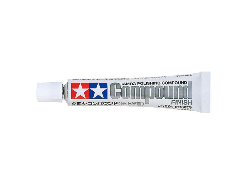 PULIMENTO POLISHING COMPOUND FINISH 22ml. TAMIYA 87070