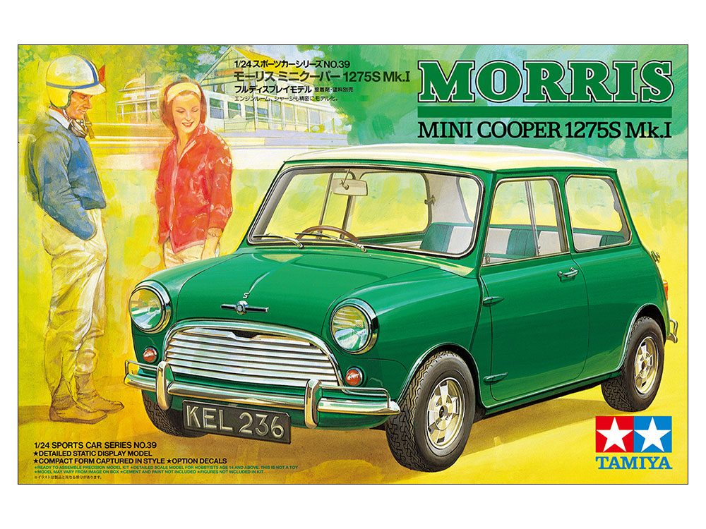 TAMIYA MORRIS MINI COOPER 1275S Mk.I 1/24. 24039