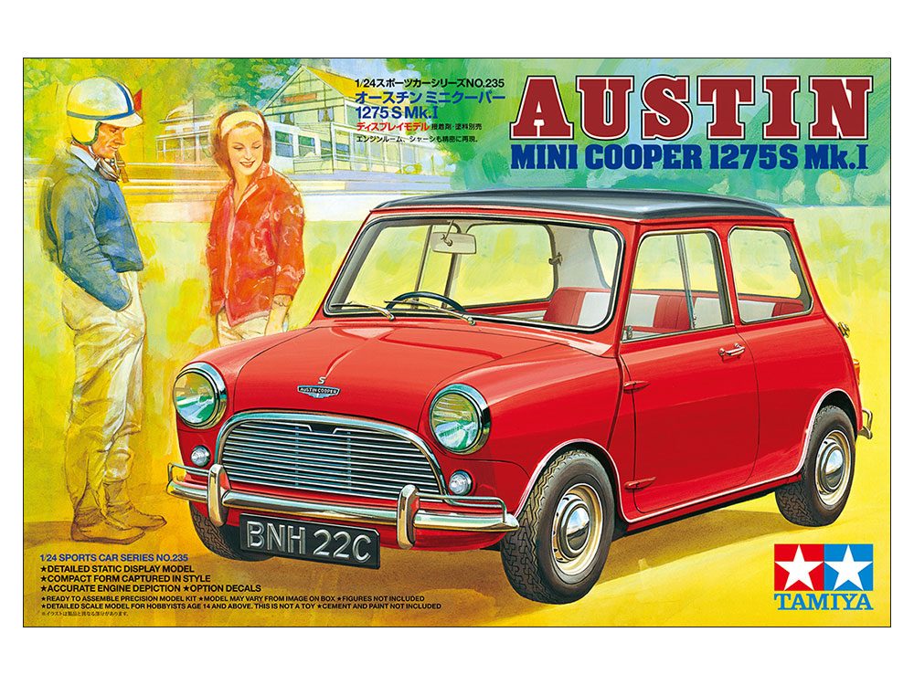 TAMIYA AUSTIN MINI COOPER 1275S Mk.I 1/24. 24235