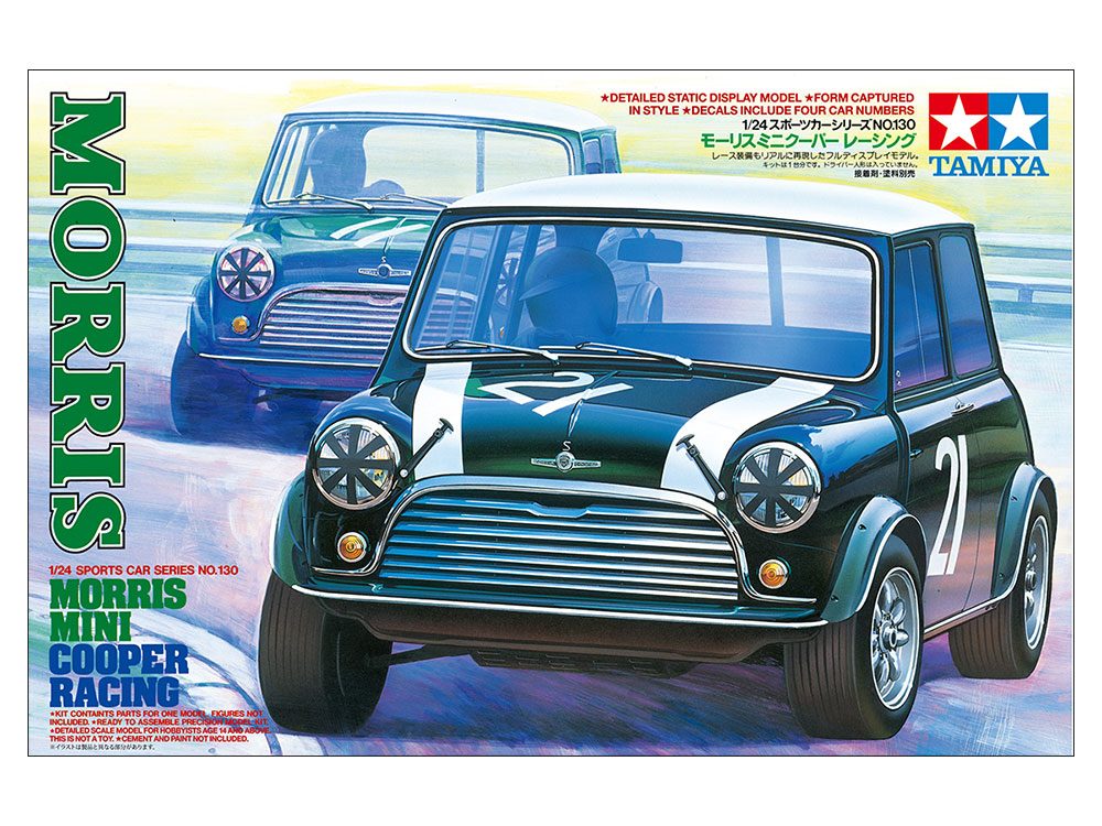 TAMIYA MORRIS MINI COOPER RACING 1/24. 24130