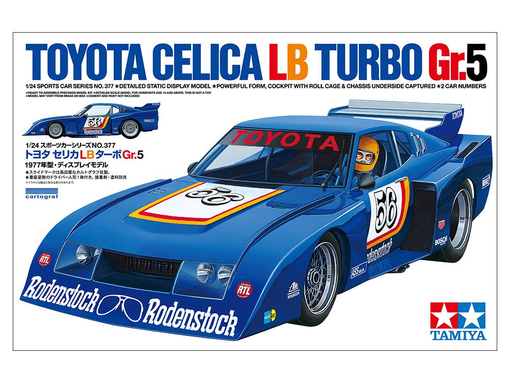 TAMIYA TOYOTA CELICA LB TURBO Gr.5 1/24. 24377
