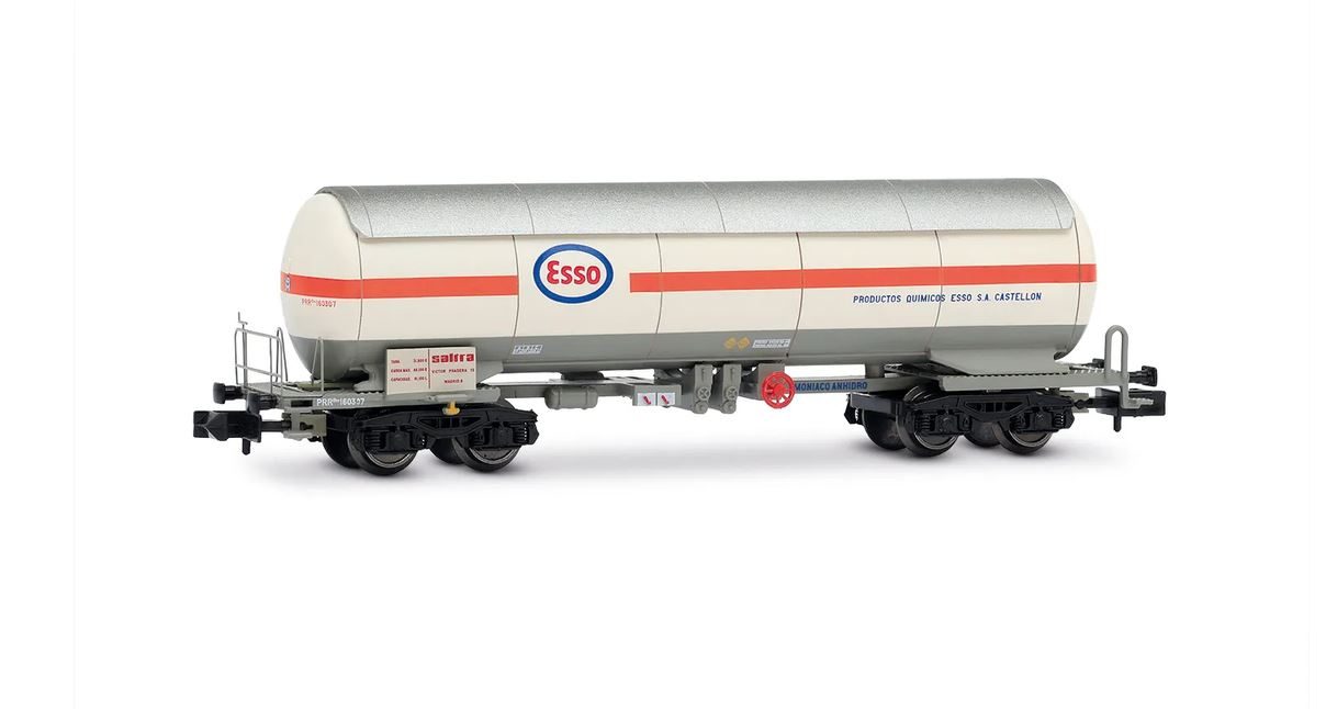SET 2 VAGONES CISTERNA PRR DE AMONIACO ESSO-SALTRA, RENFE. ARNOLD HN6724
