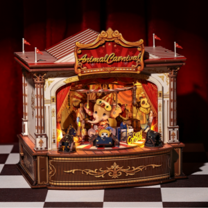 MUSIC BOX ANIMAL CARNIVAL 400 PIEZAS. CUTEBEE TTCB501