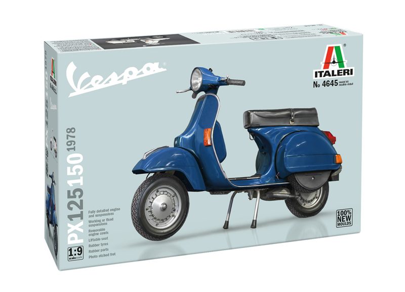 ITALERI VESPA PX 125, 150 1978 1/9. 4645