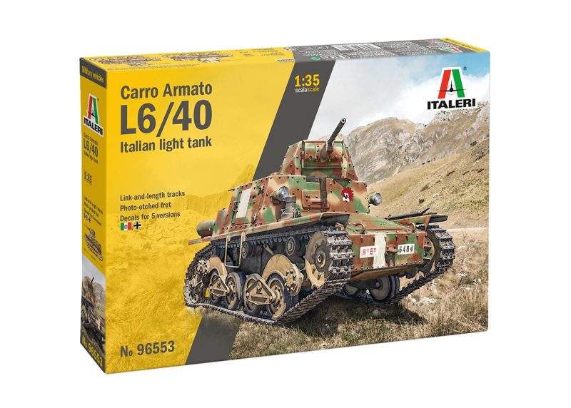 ITALERI CARRO ARMATO L6/40 1/35. 96553