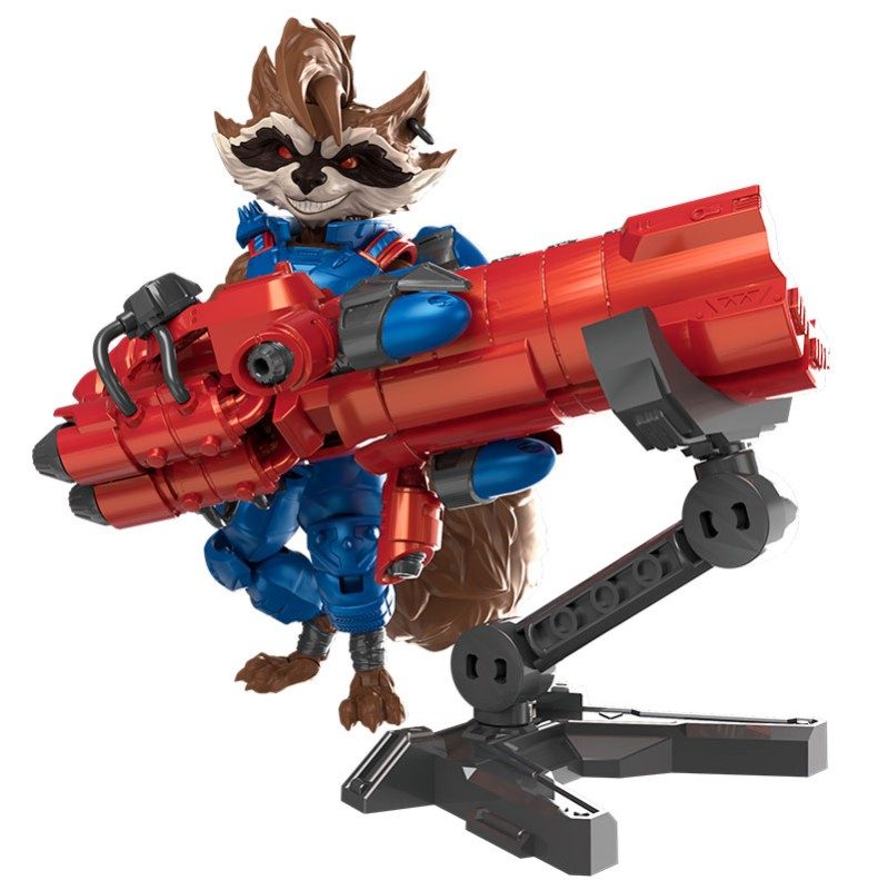 ROCKET RACCON, GUARDIANES DE LA GALAXIA CHAMPION CLASS 208 PIEZAS. BLOKEES 81120