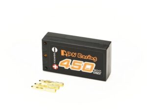 BATERIA LIPO 7.4V 450mAh 2S 60C V6. PN RACING 733450
