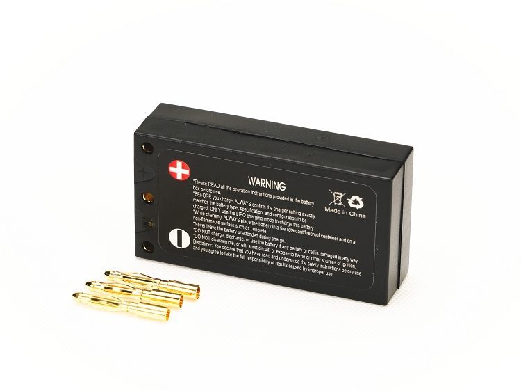 BATERIA LIPO 7.4V 450mAh 2S 60C V6. PN RACING 733450
