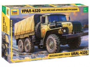 ZVEZDA RUSSIAN ARMY TRUCK URAL-4320 1/35. 3654