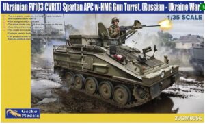GECKO MODELS UKRAINIAN FV103 CVR(T) SPARTAN APC W-HMG 1/35. 35GM0056