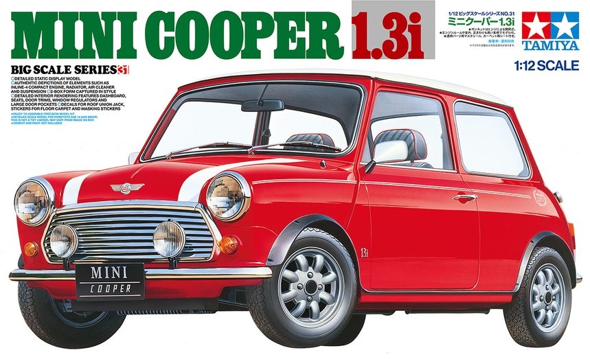 TAMIYA MINI COOPER 1.3i 1/12. 12031