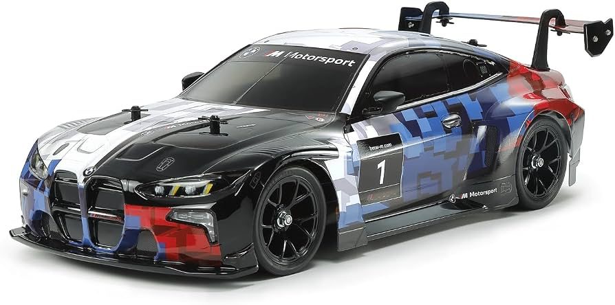 BMW M4 GT3 EVO TT-02 CHASIS 4WD 1/10. TAMIYA 58751