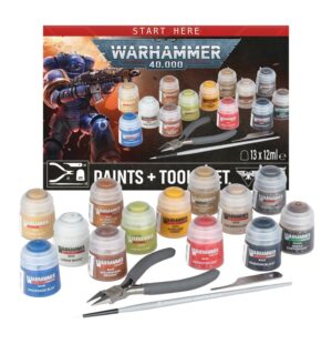 WARHAMMER 40.000 - PINTURAS + SET HERRAMIENTAS. 60-12