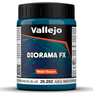 DIORAMA FX TEXTURA AZUL MEDITERRANEO 200ml. VALLEJO 26202