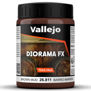 DIORAMA FX TEXTURA BARRO MARRON 200ml. VALLEJO 26811