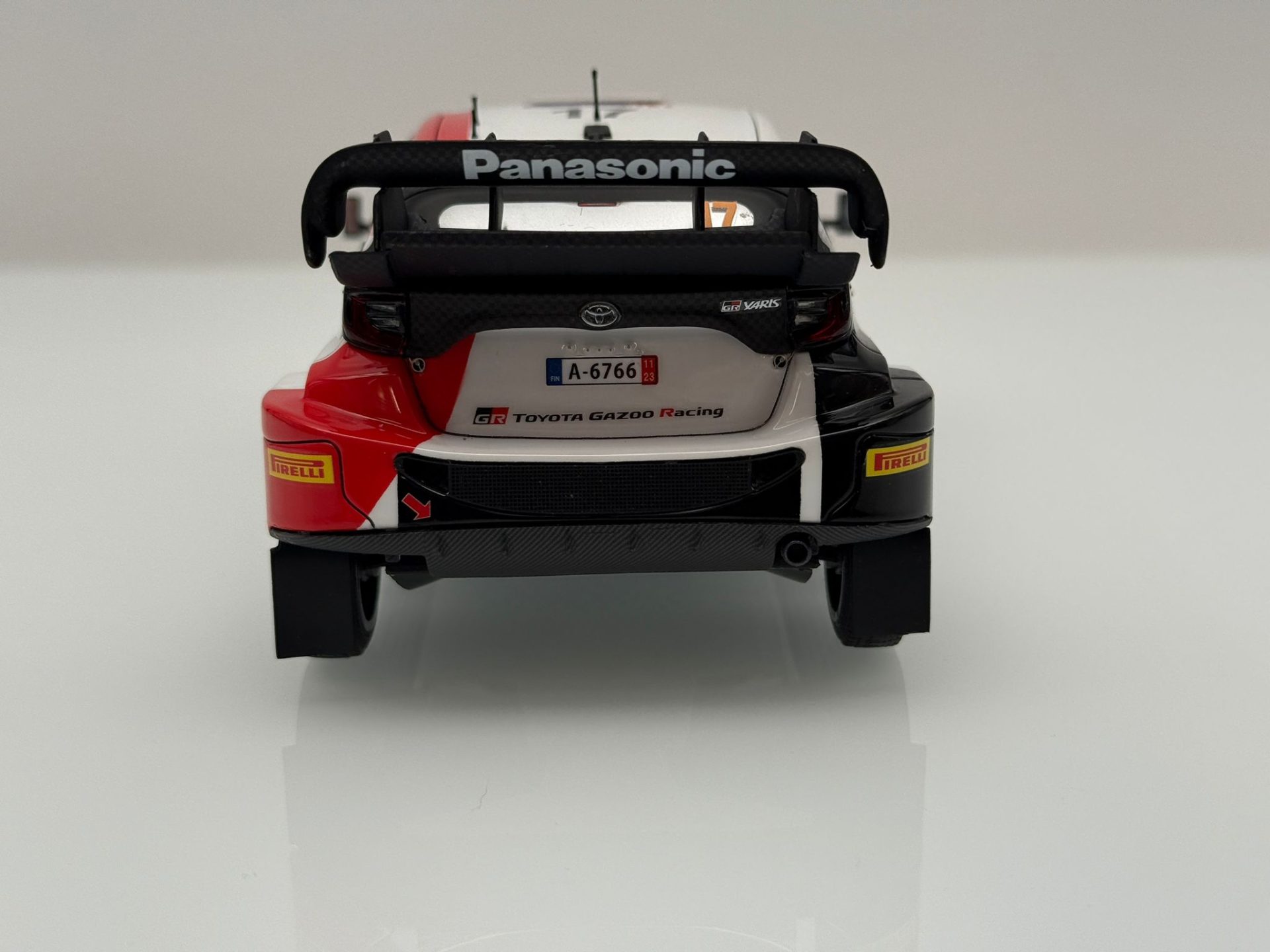 BELKITS TOYOTA GAZOO RACING YARIS RALLY HYBRID MEXICO 2023 1/24. BEL-026