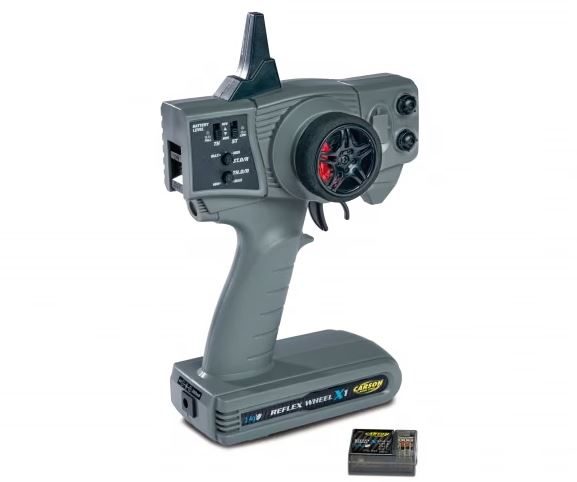 EMISORA 2CH REFLEX WHEEL X1, 2.4GHz. CARSON 500500105
