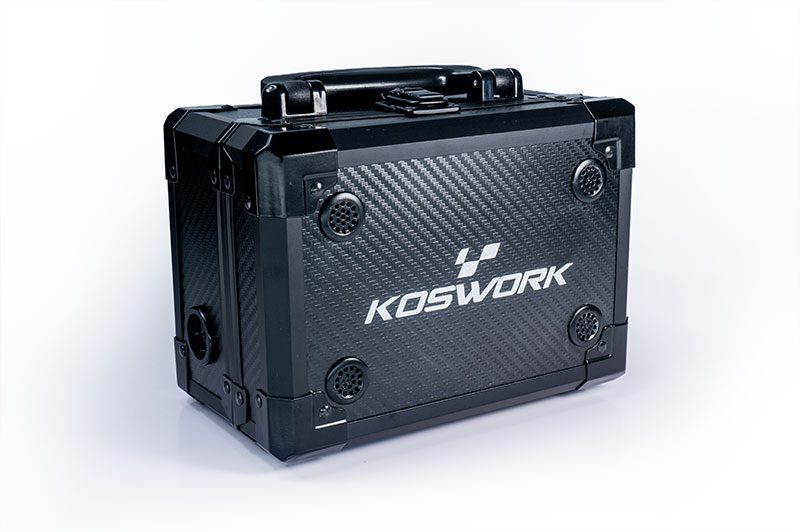 MALETA PARA CARGA DE BATERIAS LIPO 210x150x125mm. KOSWORK KOS32310S