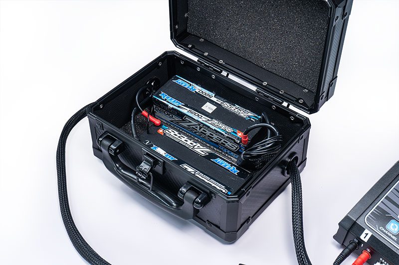 MALETA PARA CARGA DE BATERIAS LIPO 210x150x125mm. KOSWORK KOS32310S